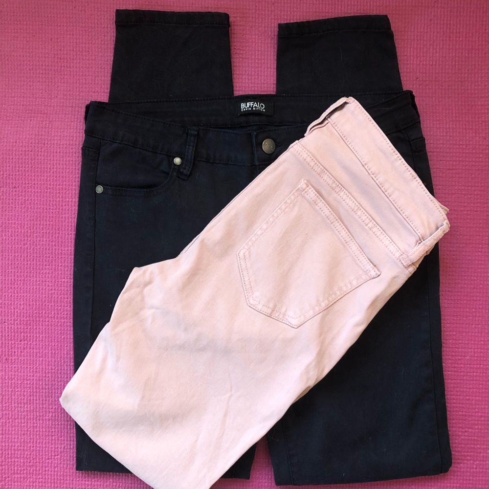🌸 2 Pairs Buffalo Tencel Skinny Ankle Jeans 🌸
